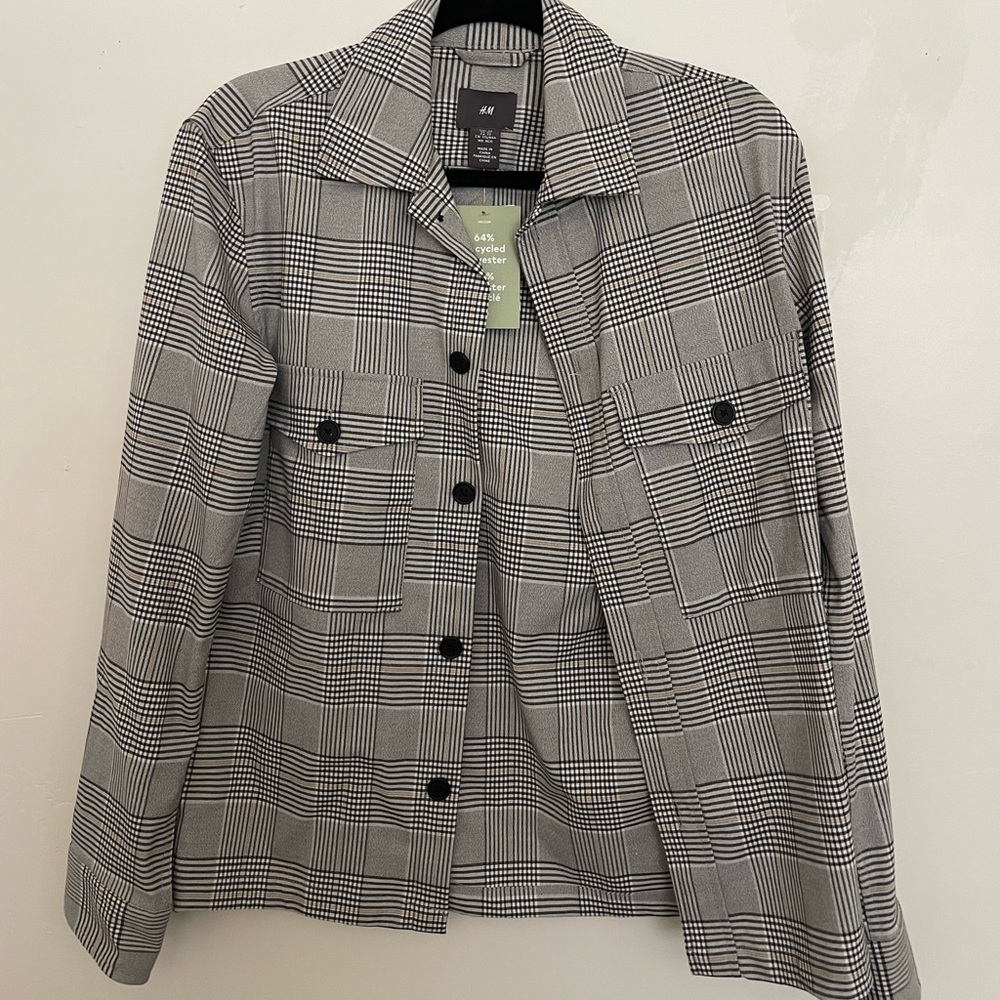 NWT Plaid Dress Shirt